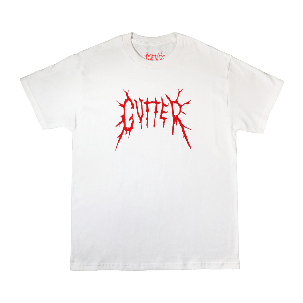 Splat Logo Tee - White