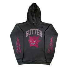 Load image into Gallery viewer, Rhinestone Gengar Hoodie - Black