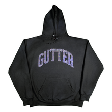 Load image into Gallery viewer, Rhinestone Gutter Arc Hoodie - Black