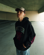 Load image into Gallery viewer, Rhinestone Gengar Hoodie - Black