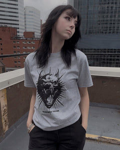 Beast Within Tee - Grey
