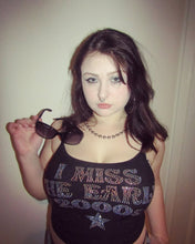 Load image into Gallery viewer, Rhinestone I Miss The Early 2000&#39;s Tank Top - Black