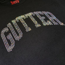 Load image into Gallery viewer, Rhinestone Arc Tee - Black