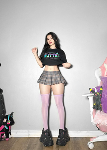 Reflective ‘Find Your Light’ Tee - Black