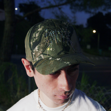 Load image into Gallery viewer, Rhinestone Splat Camo Hat