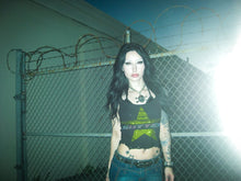 Load image into Gallery viewer, Rhinestone Gutter Star Tank Top - Black