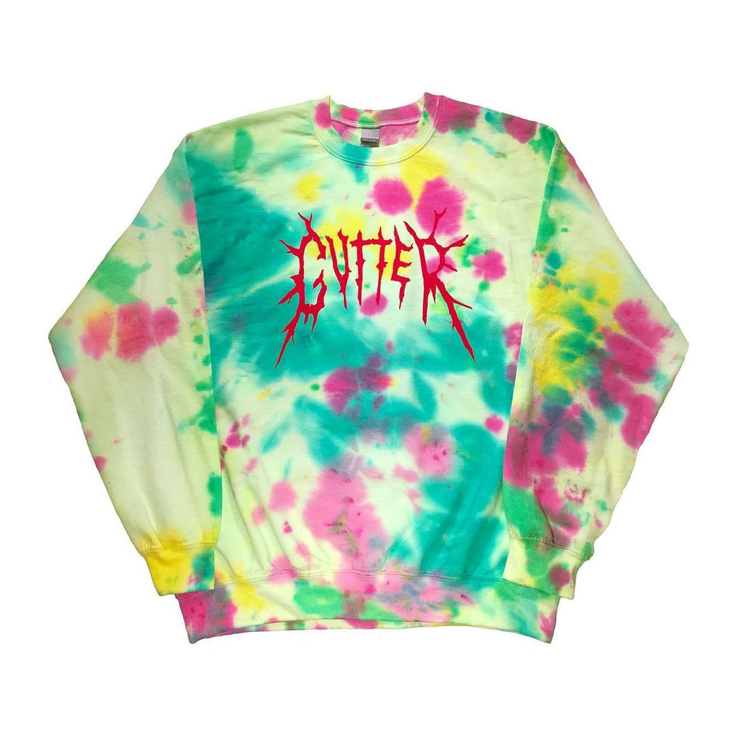 Jawbreaker Dye Splat Logo Crewneck