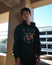 Load image into Gallery viewer, Rhinestone Chaos Hoodie - Black