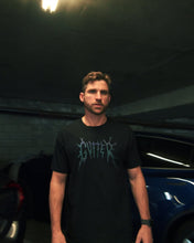 Load image into Gallery viewer, Reflective Iridescent Splat Logo Tee - Black