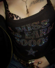 Load image into Gallery viewer, Rhinestone I Miss The Early 2000&#39;s Tank Top - Black