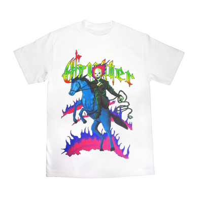 Gutter Ghostrider Tee - White