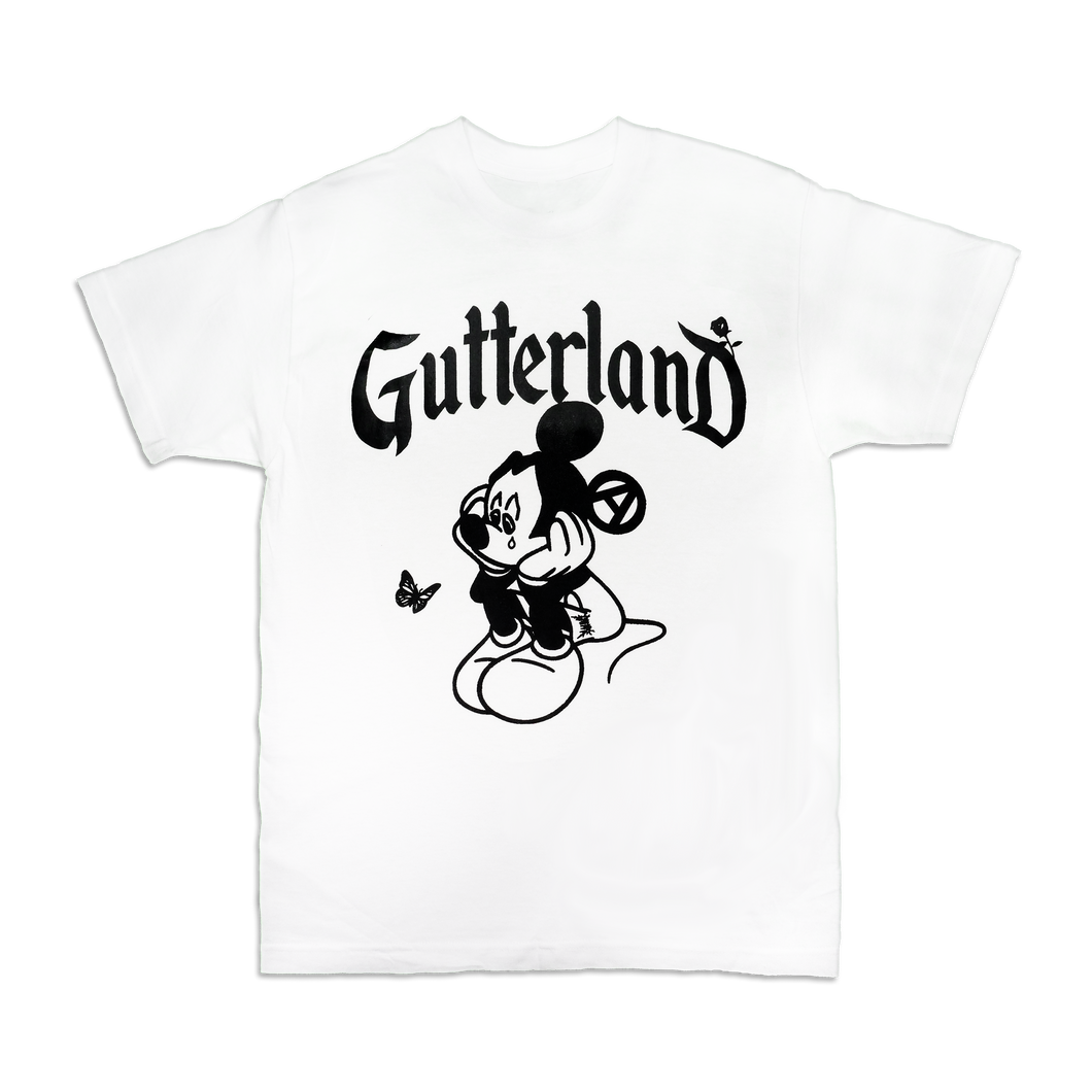 Gutterland Tee - White