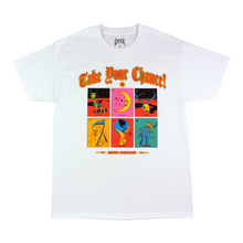 Load image into Gallery viewer, Take Your Chance Tee - White